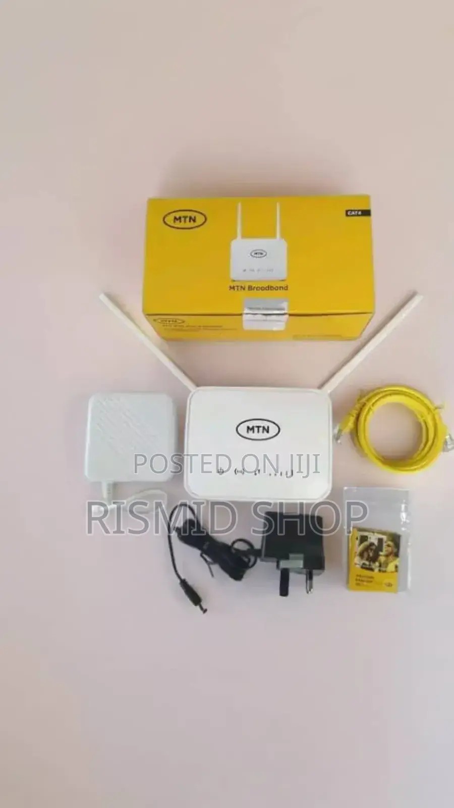 MTN Universal Broadband 4g Router + Backup Power Bank