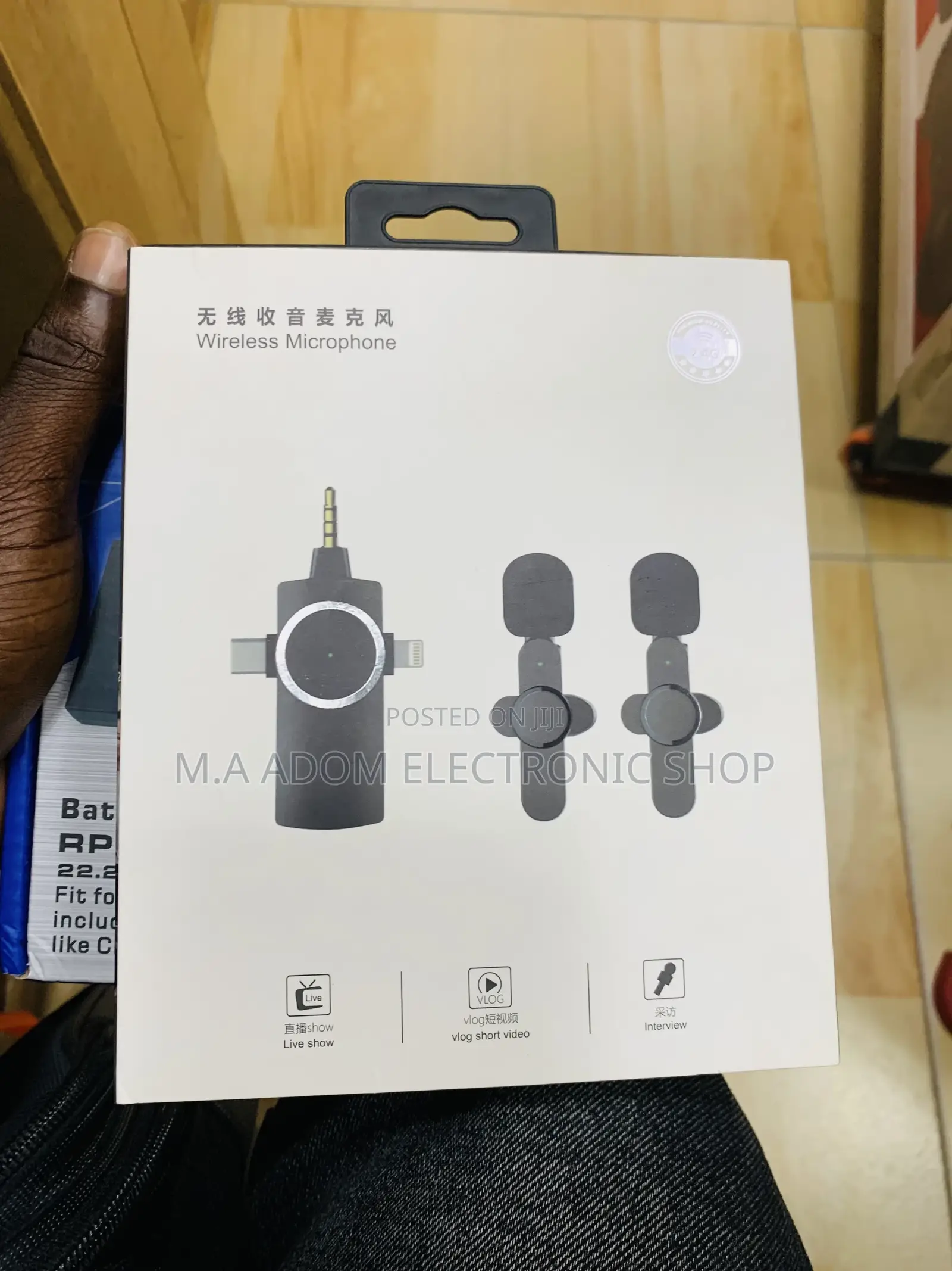 3 in 1 Wireless Dual Microphone