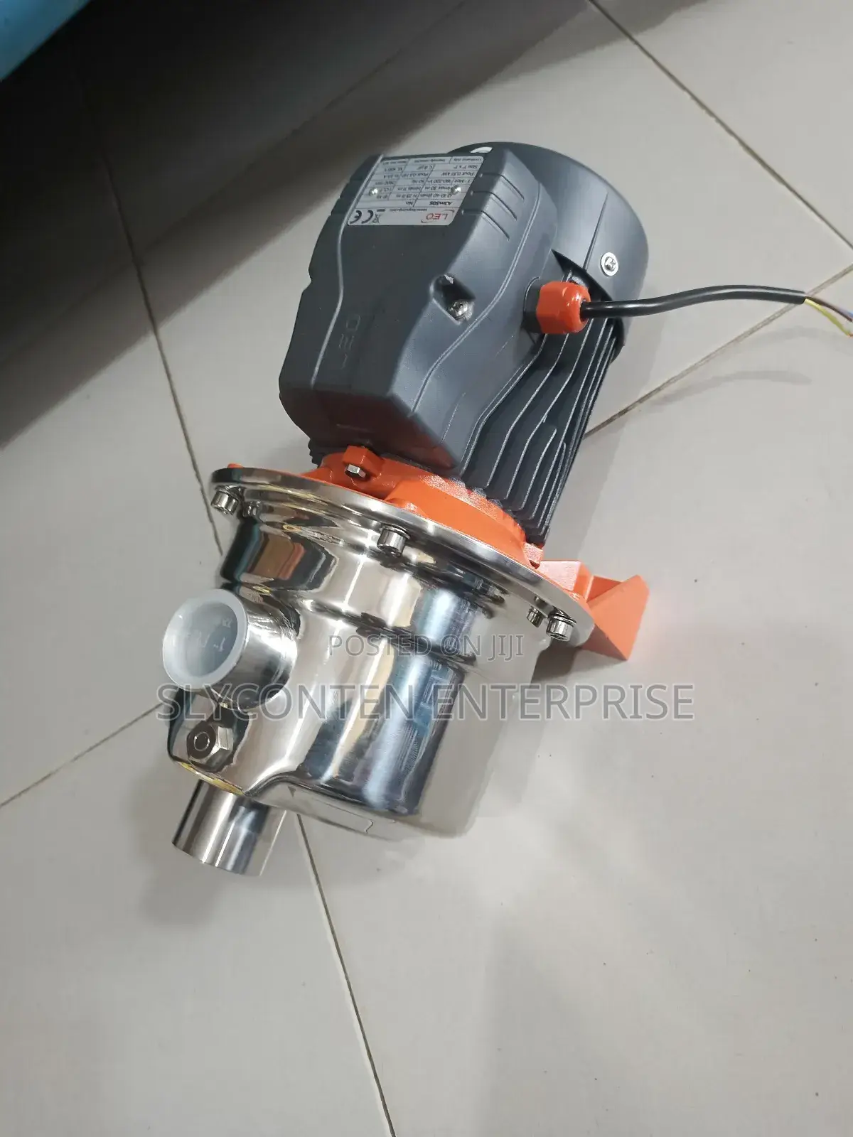 Leo 0.5hp Stainless Water Pump