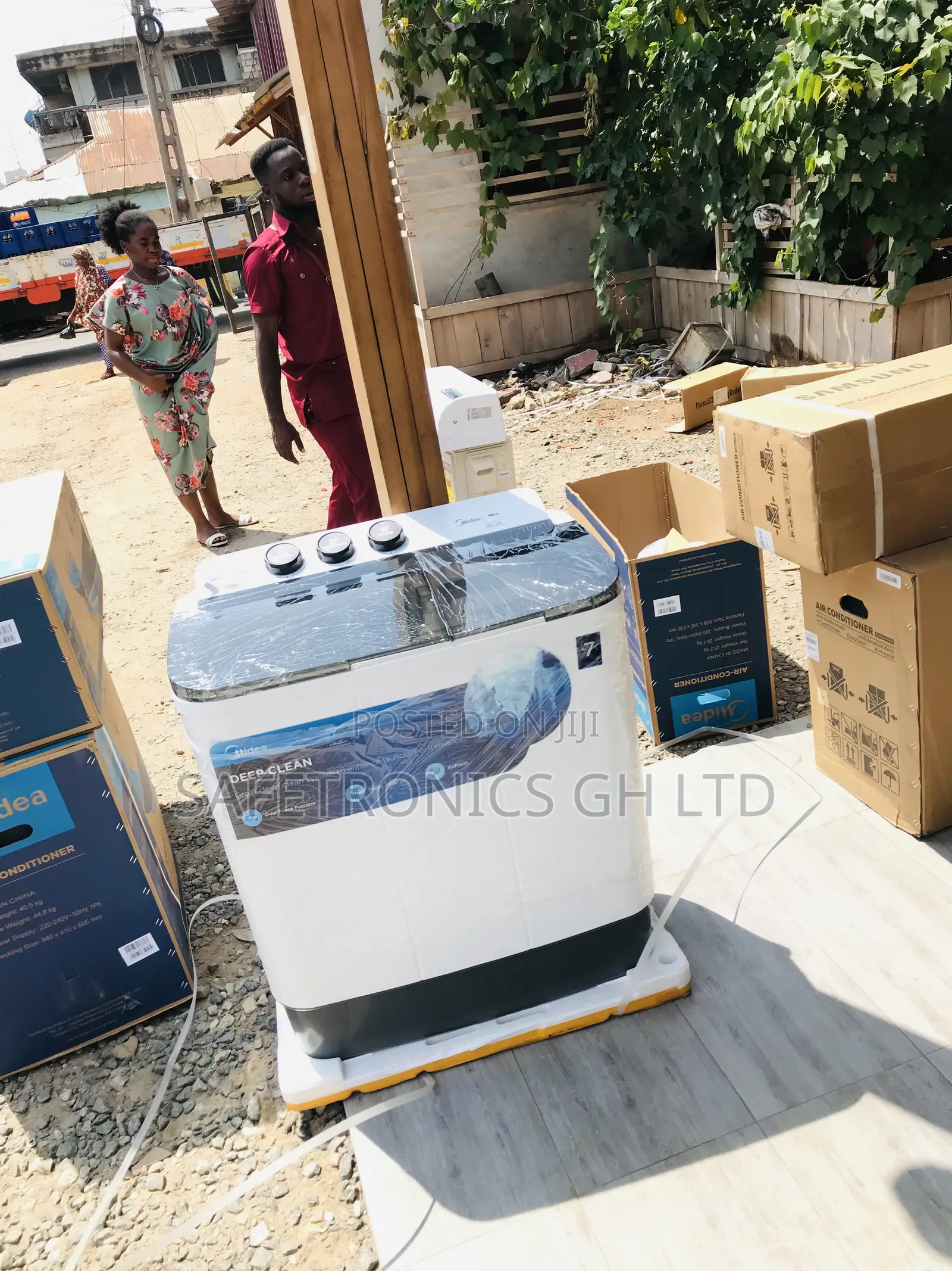 Essential 7kg Topload Semiautomatic Midea Washingmachine 