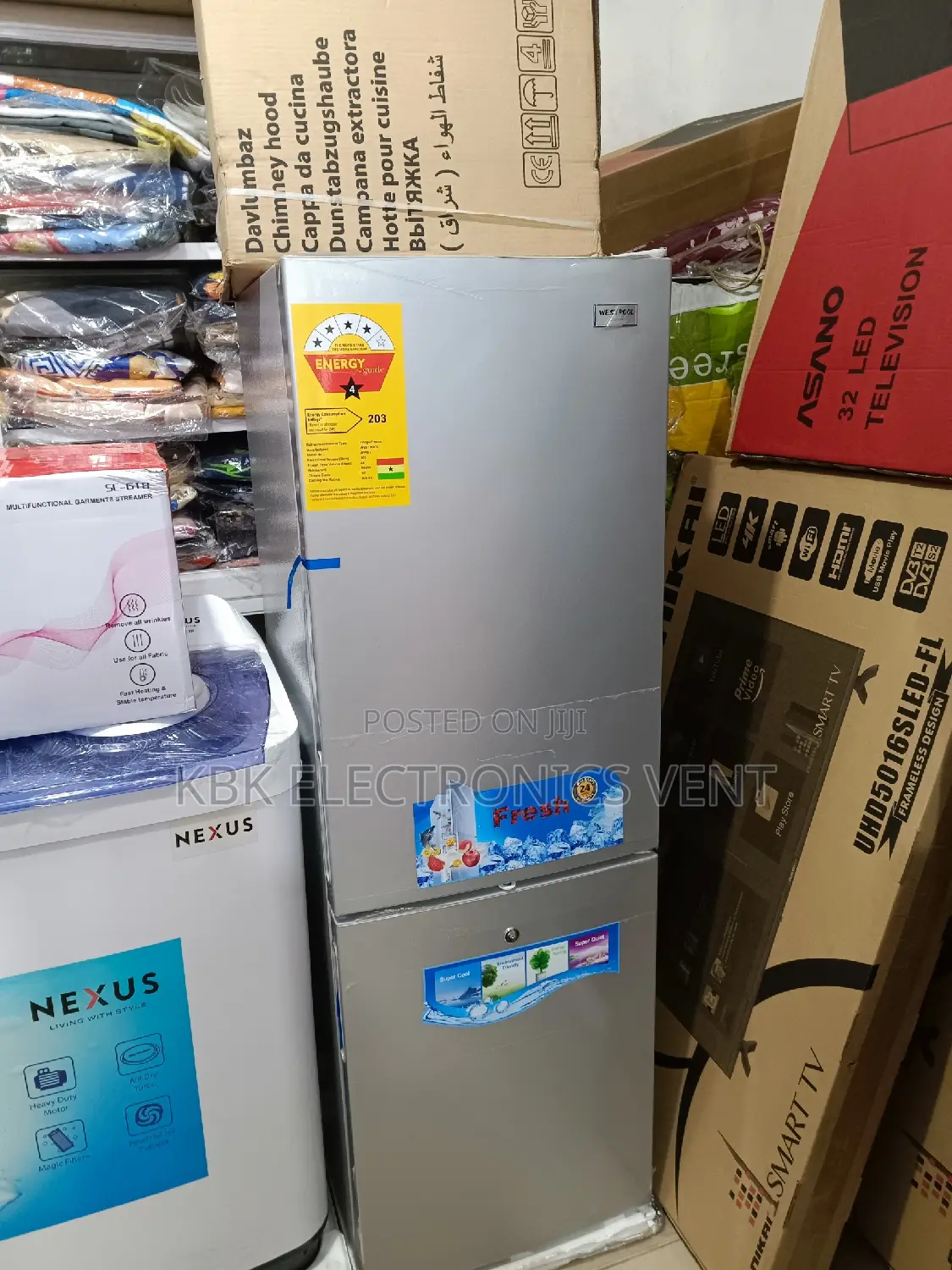 Westpool 156ltr Double Door Refrigerators