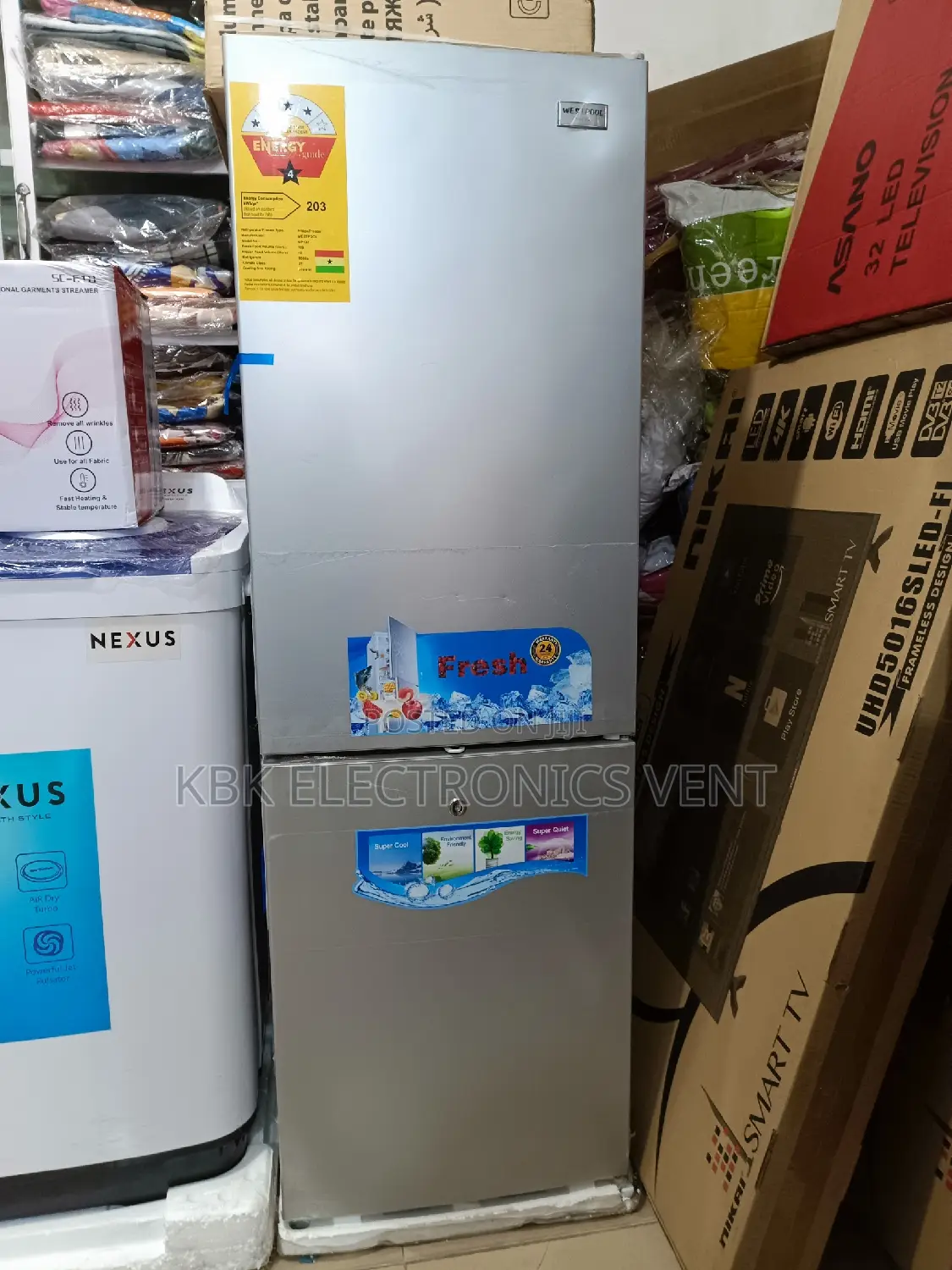 Westpool 156ltr Double Door Refrigerators