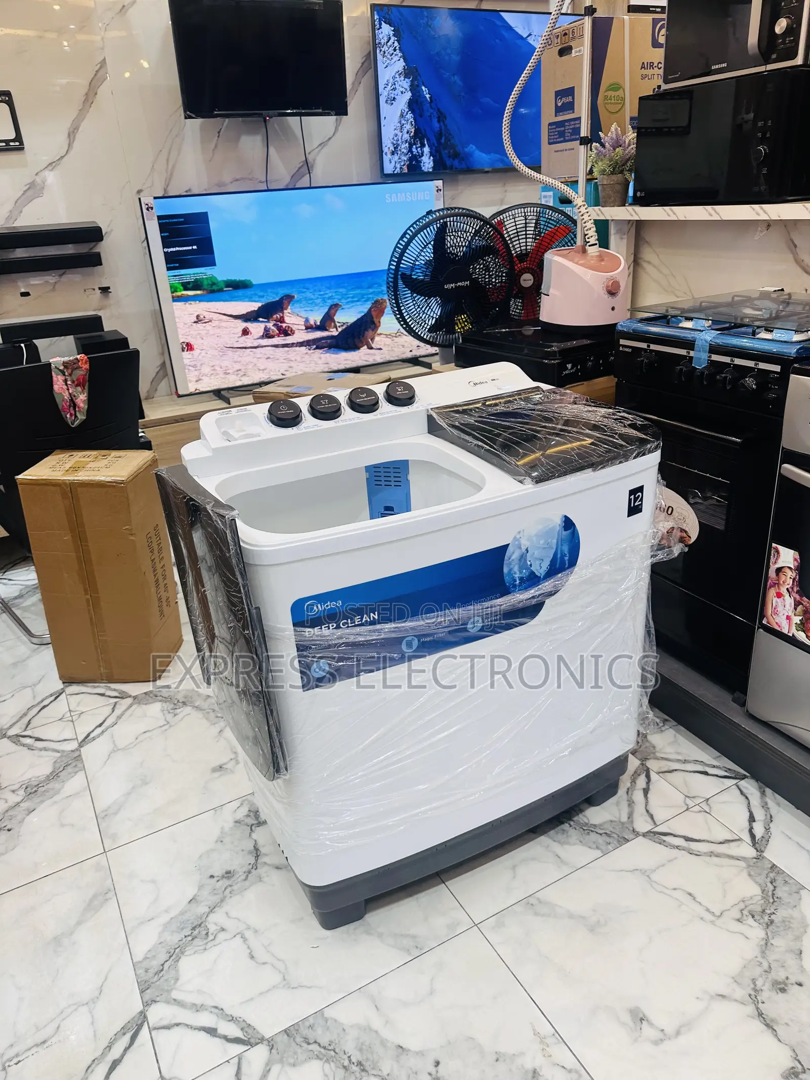 Better Deal on Midea 12kg Twintub Topload Washing Machine