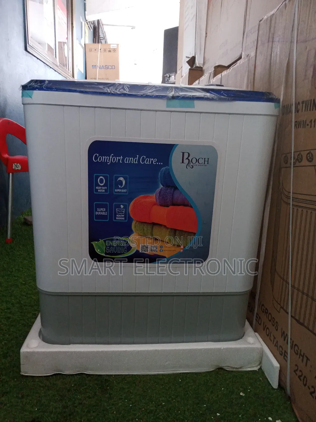 Roch Brand Semi Automatic Live Smarter Washing Machine