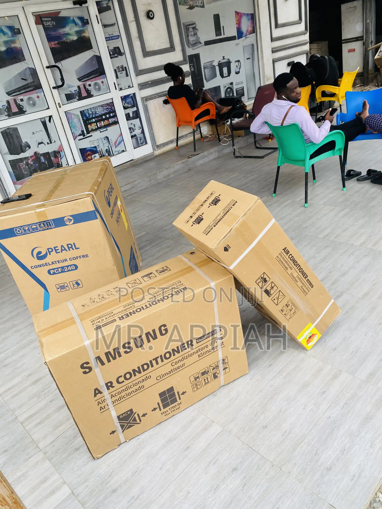 Sealed in Box Samsung Split Type 1.5hp R410 Ac(White).