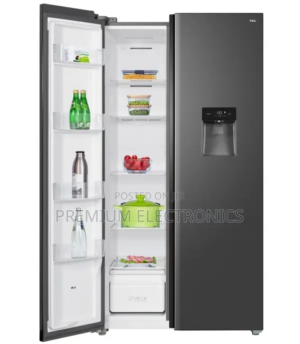 Style And Functionality Tcl 608ltrs P650sbn Side-by-side