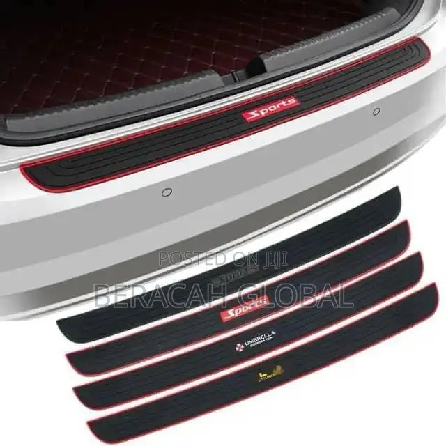 Rear Bumper Guard Protector ( Rubber Type)