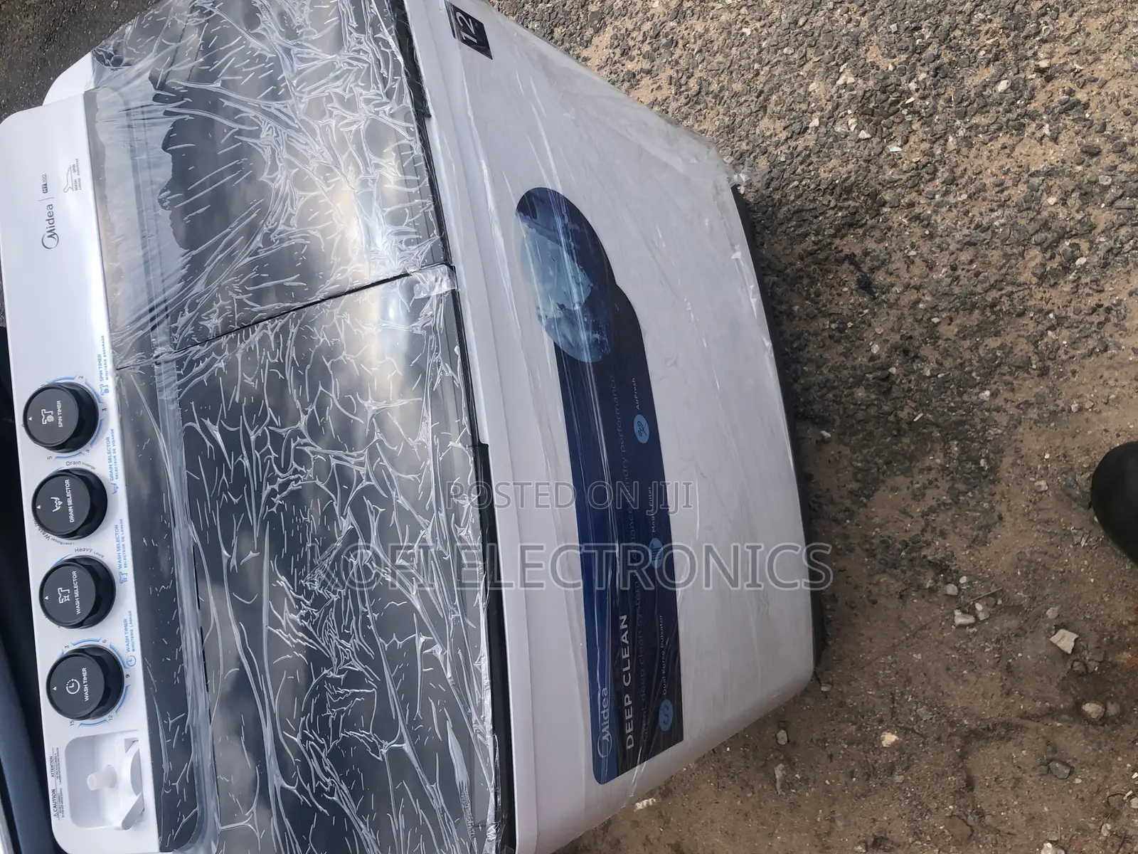 2 Basins Midea 12kg Twin Tub Washing Machine