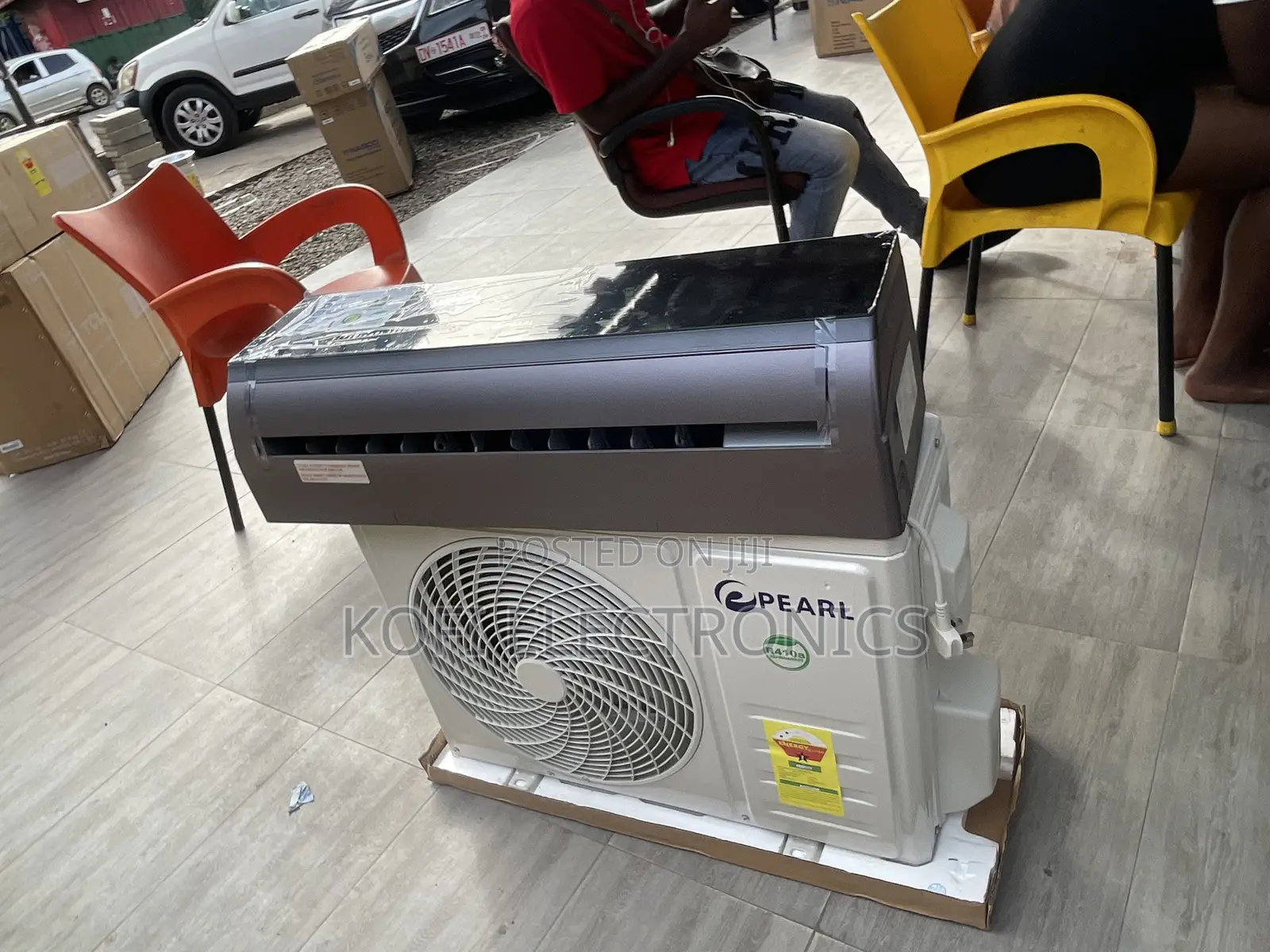 Led Display Pearl 1.5HP R410a Split Black Beauty AC