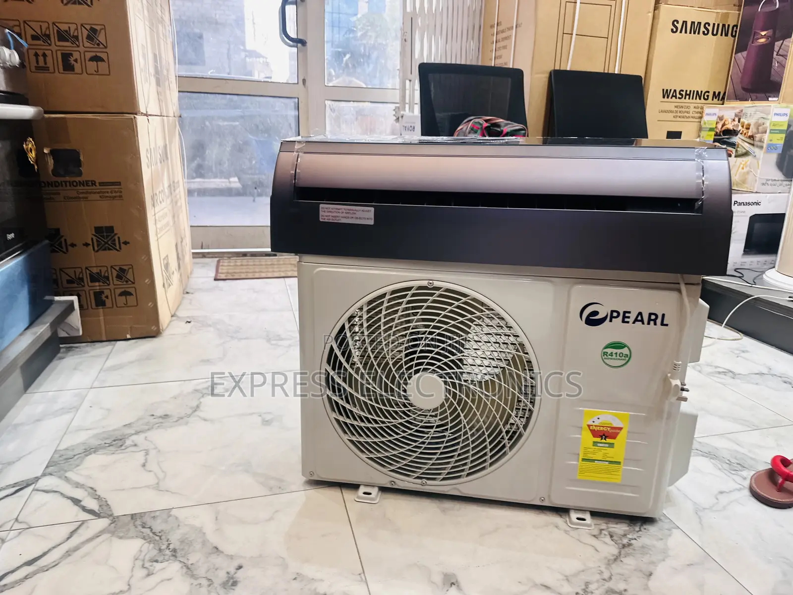 Super Cooling Split R410 Gas Pearl Black 1.5hp