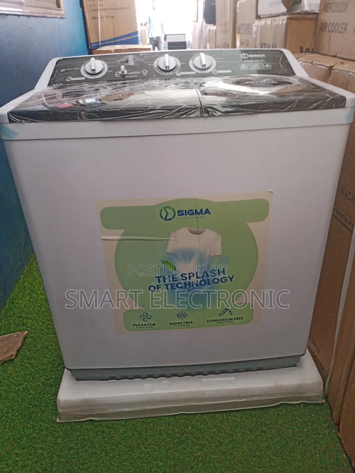 Sigma Brand New Washing Machine 10kg Affordable