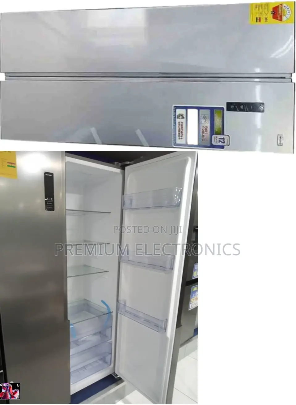 A Stylish and Efficient 348L Nasco Side-by-Side Fridge