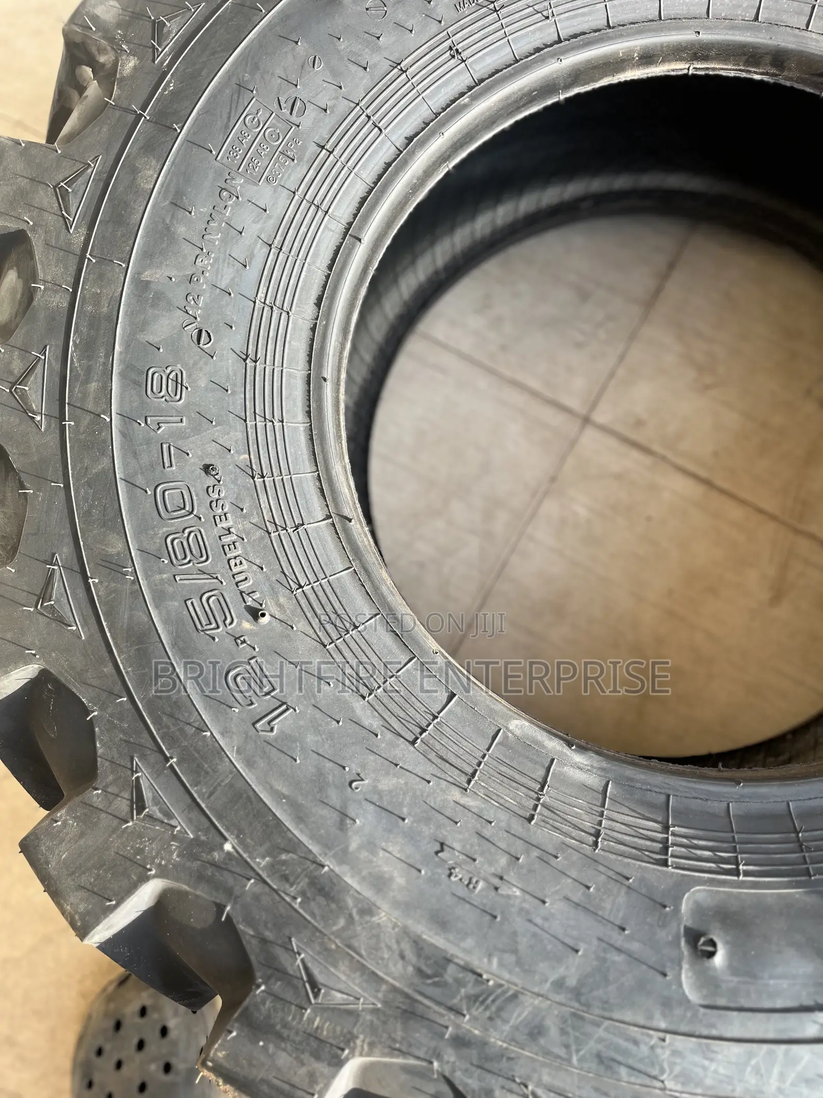 12.5/80r18 Backhole Tyre