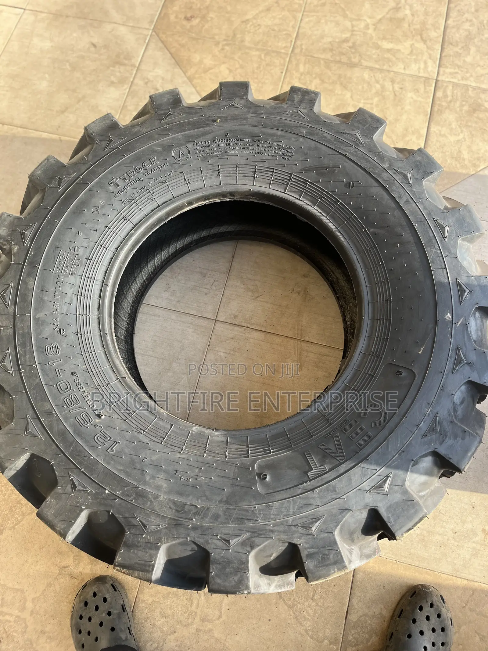 12.5/80r18 Backhole Tyre
