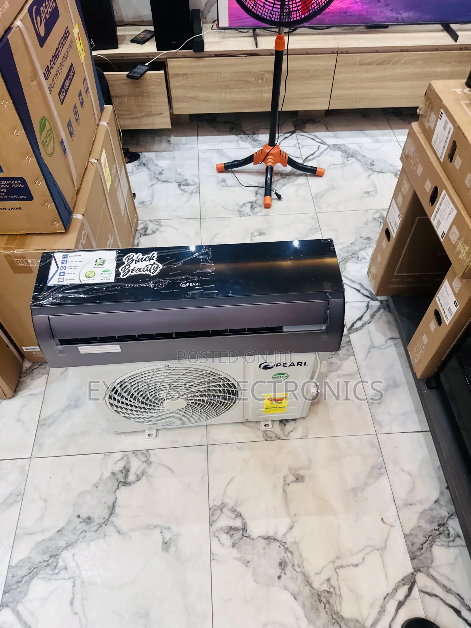 Fan Speed Control Split 2.5hp Split R410 Black Pearl