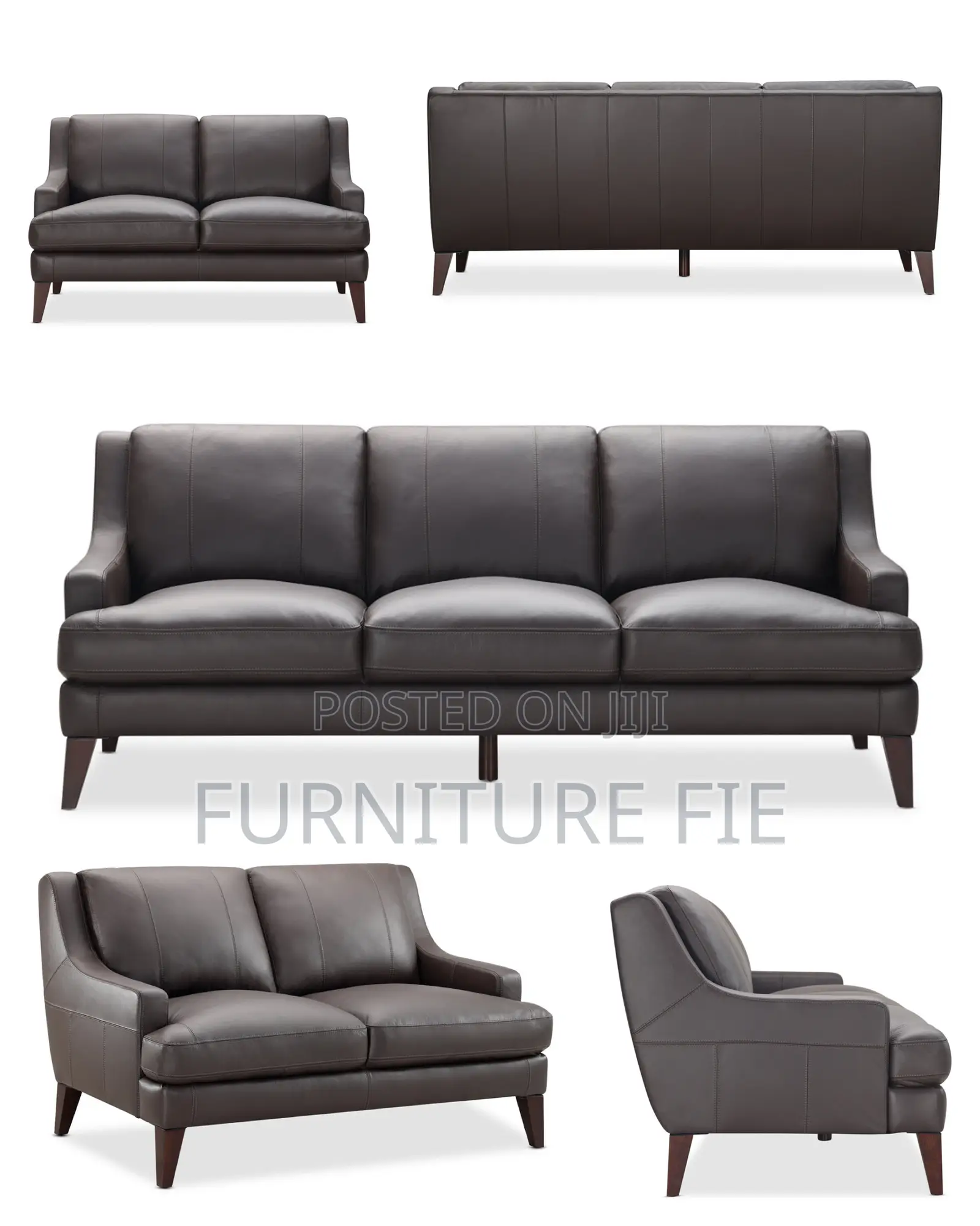 Original Collyn 5pcs Leather Sofa(3in1/2in1) From Macys Usa