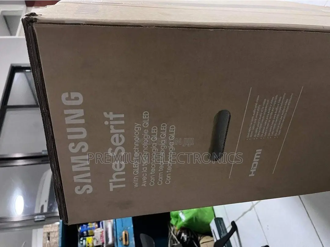 The Serif TV, Designed for Your Home QLED Samsung 65" UHD 