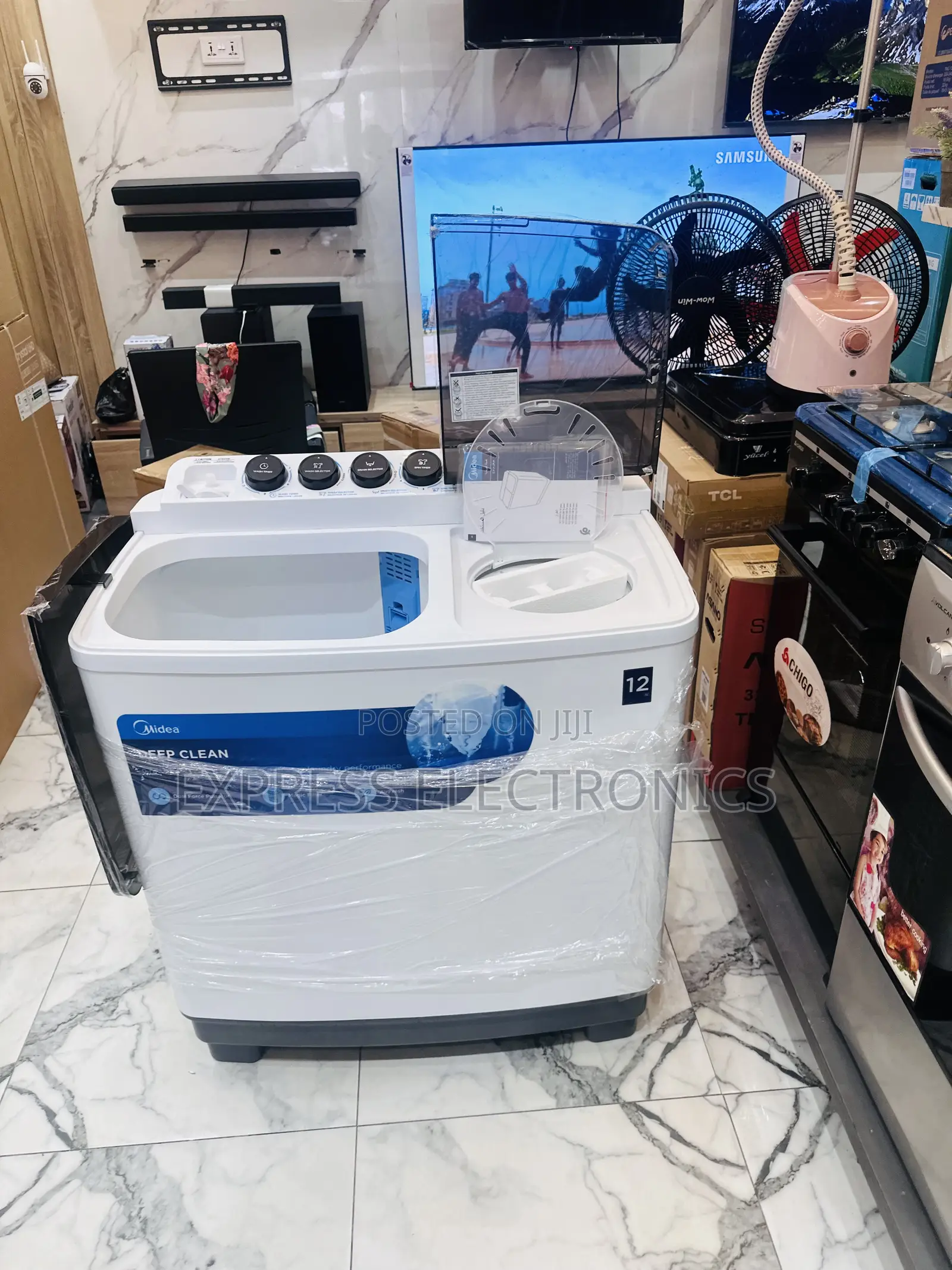 12kg Topload Washing Machine Less Vibration Midea