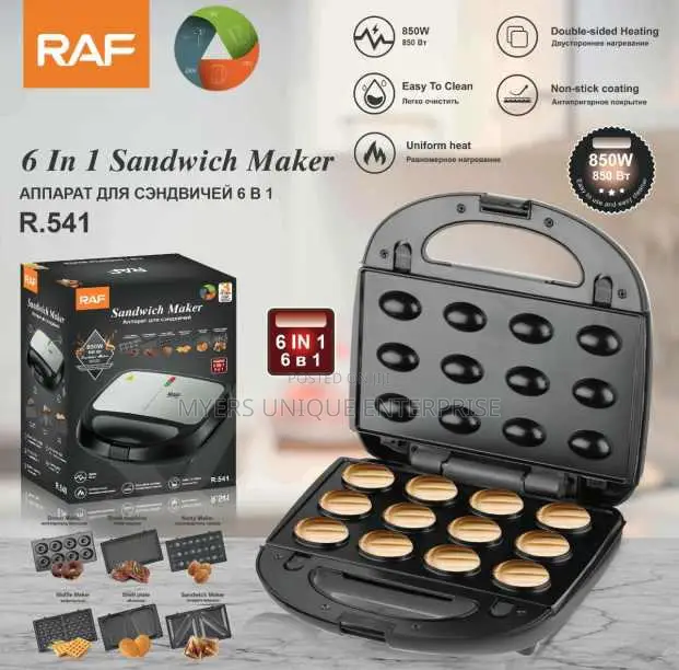 6 In1 Sandwich Maker