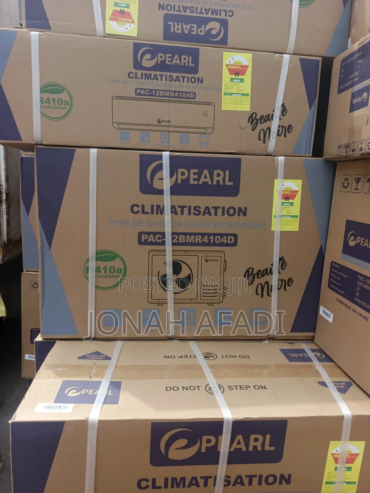 Pearl 1.5hp R410 Black Mirror Split Air Conditioner