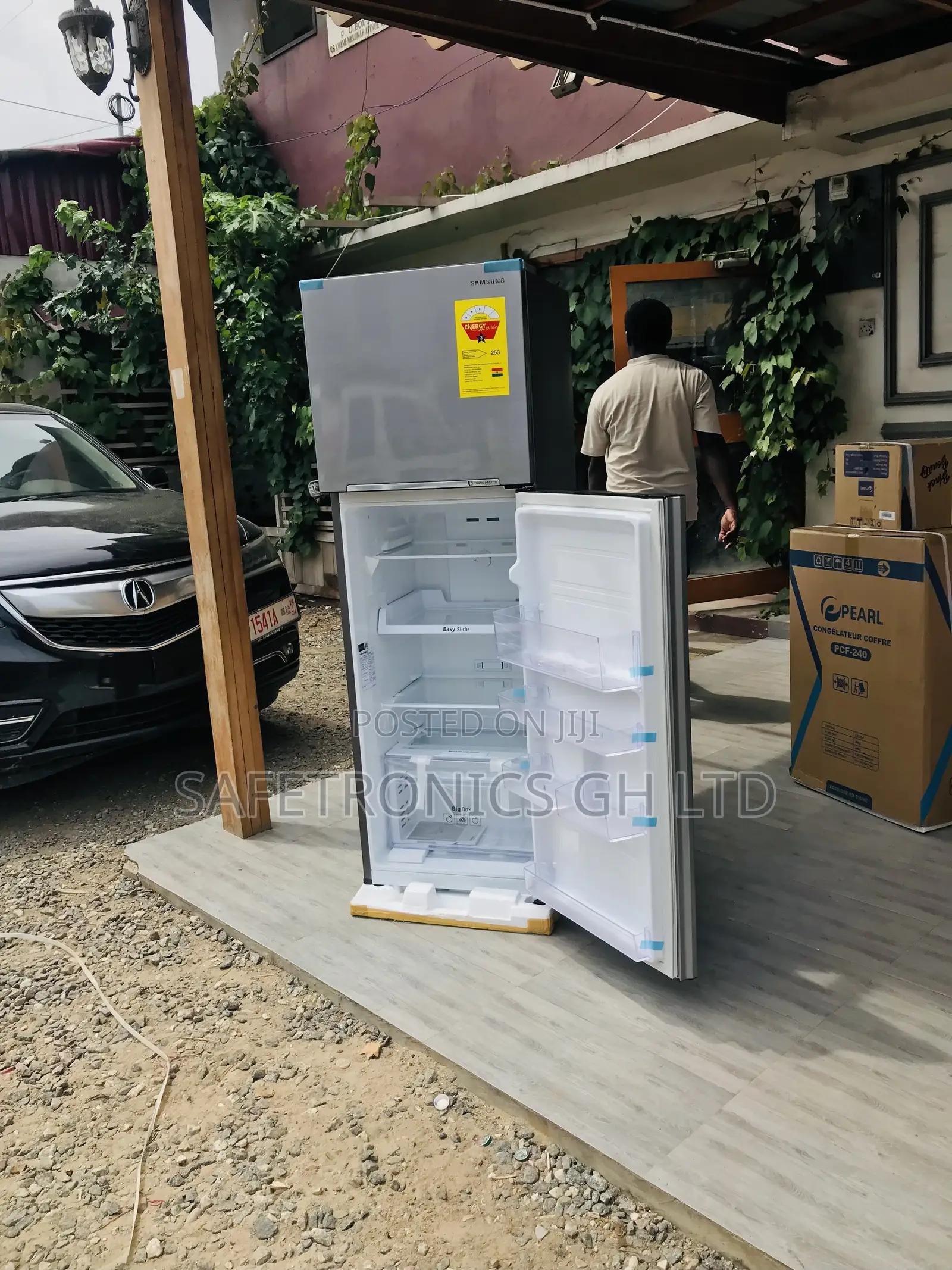 Sealed Samsung Topload Doubledoor RT-31 Gray Fridge 