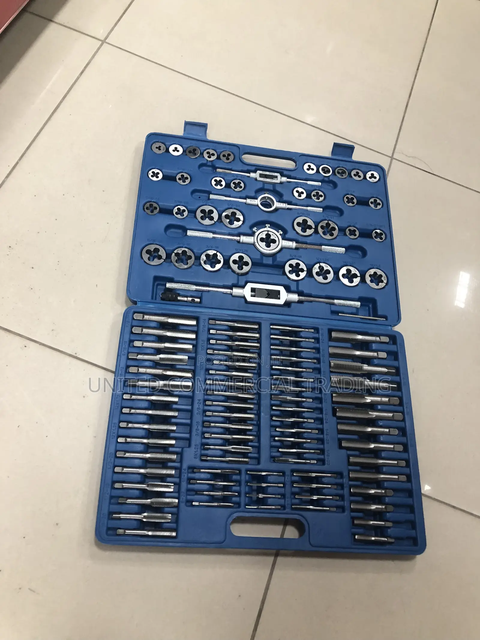 Tera 110pc Metric Tap Die Set