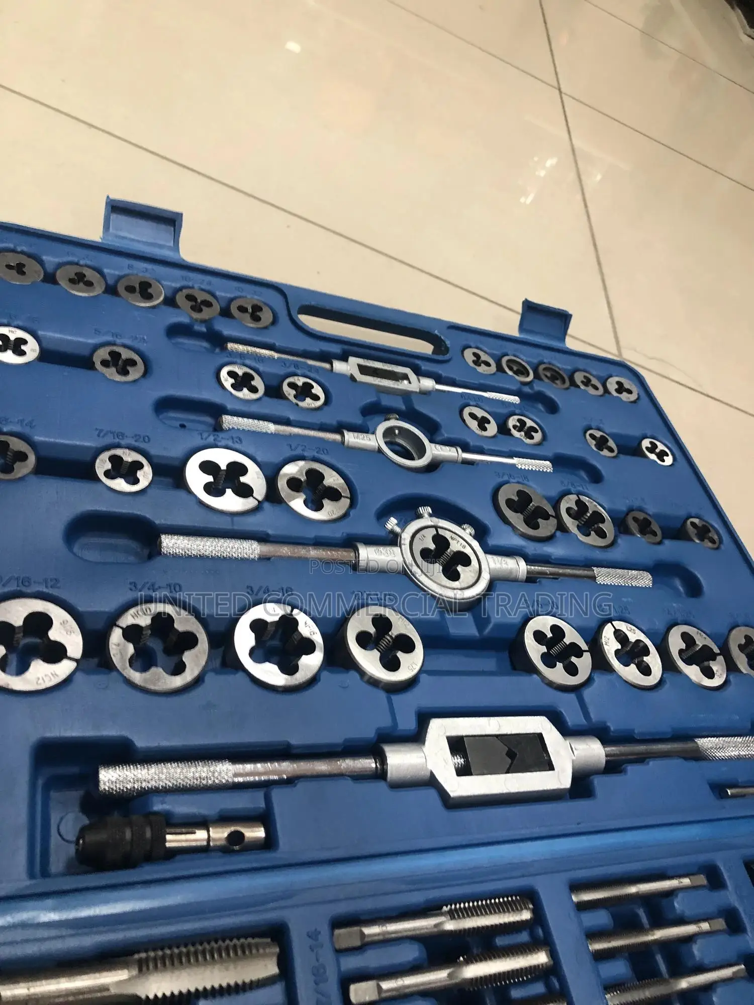 Tera 110pc Metric Tap Die Set