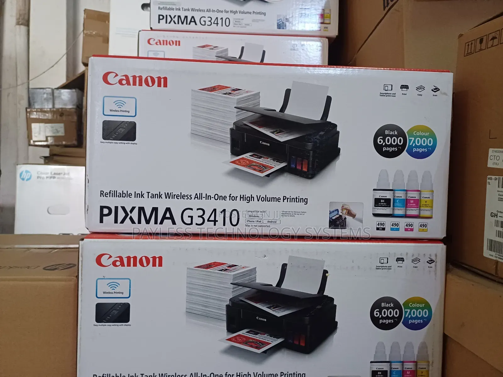 Canon Pixma Ink Jet G3430 Printers