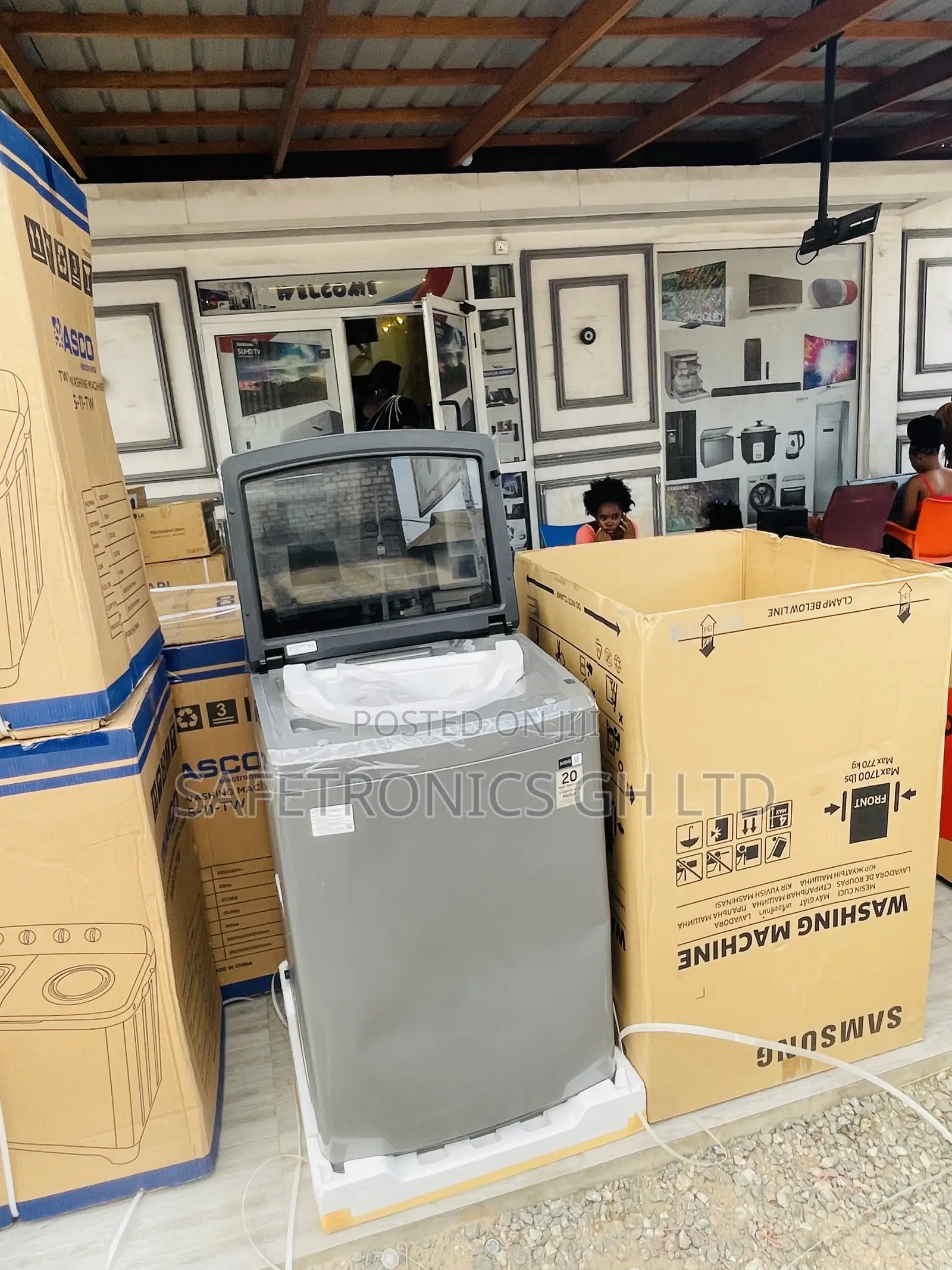 Fullyautomatic 16kg Topload Samsung Washingmachine 