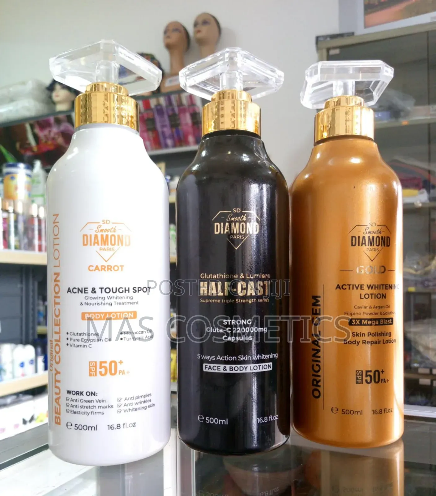 Smooth Diamond Lotion 500ml Only White