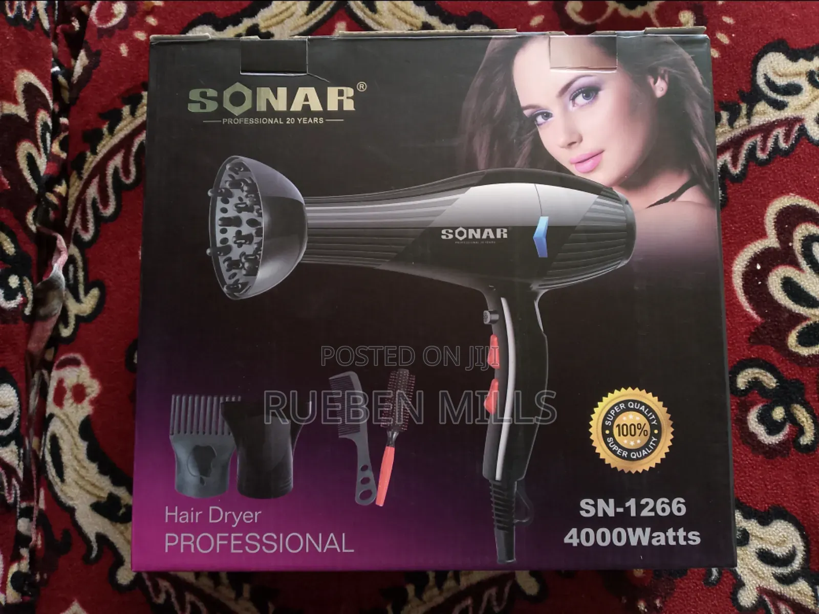 Five in 1 Handheld Sonar 4000watts Hair Dryer