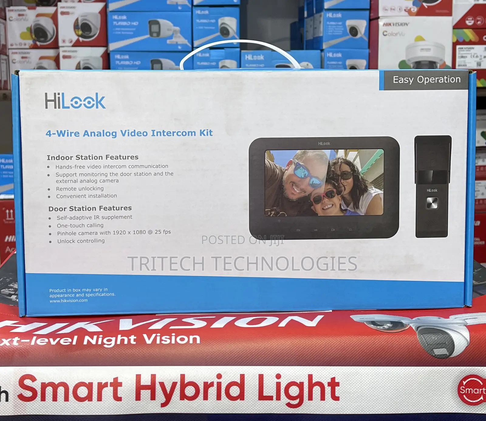 Hi-Look 4-Wire Analog Video Intercom Vi-K13p Kit
