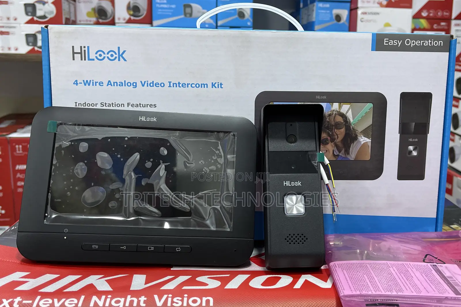 Hi-Look 4-Wire Analog Video Intercom Vi-K13p Kit