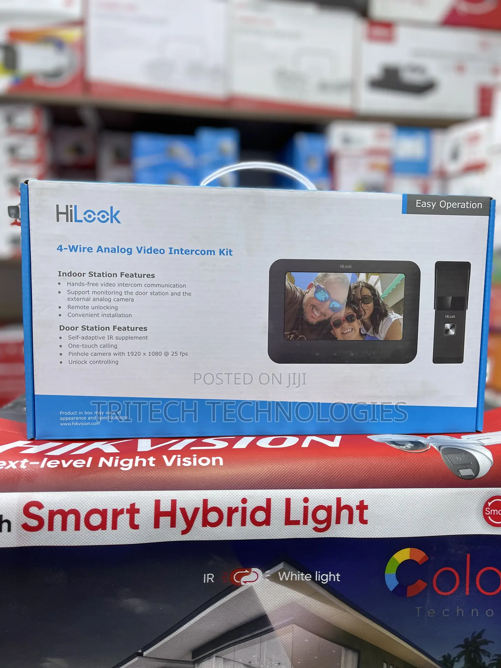 Hi-Look 4-Wire Analog Video Intercom Vi-K13p Kit
