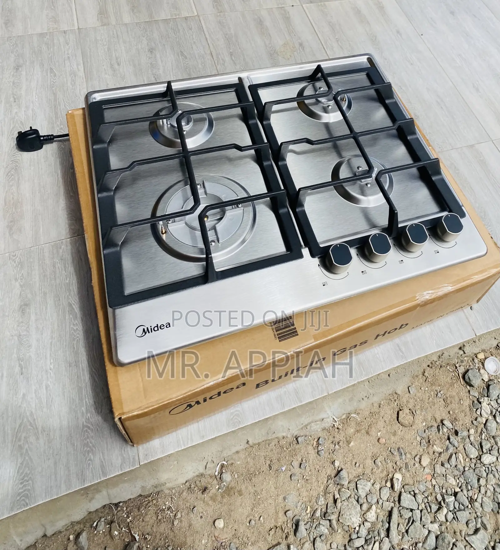 Quality Yet Affordable Midea Built-in 4 Gas Cooker.