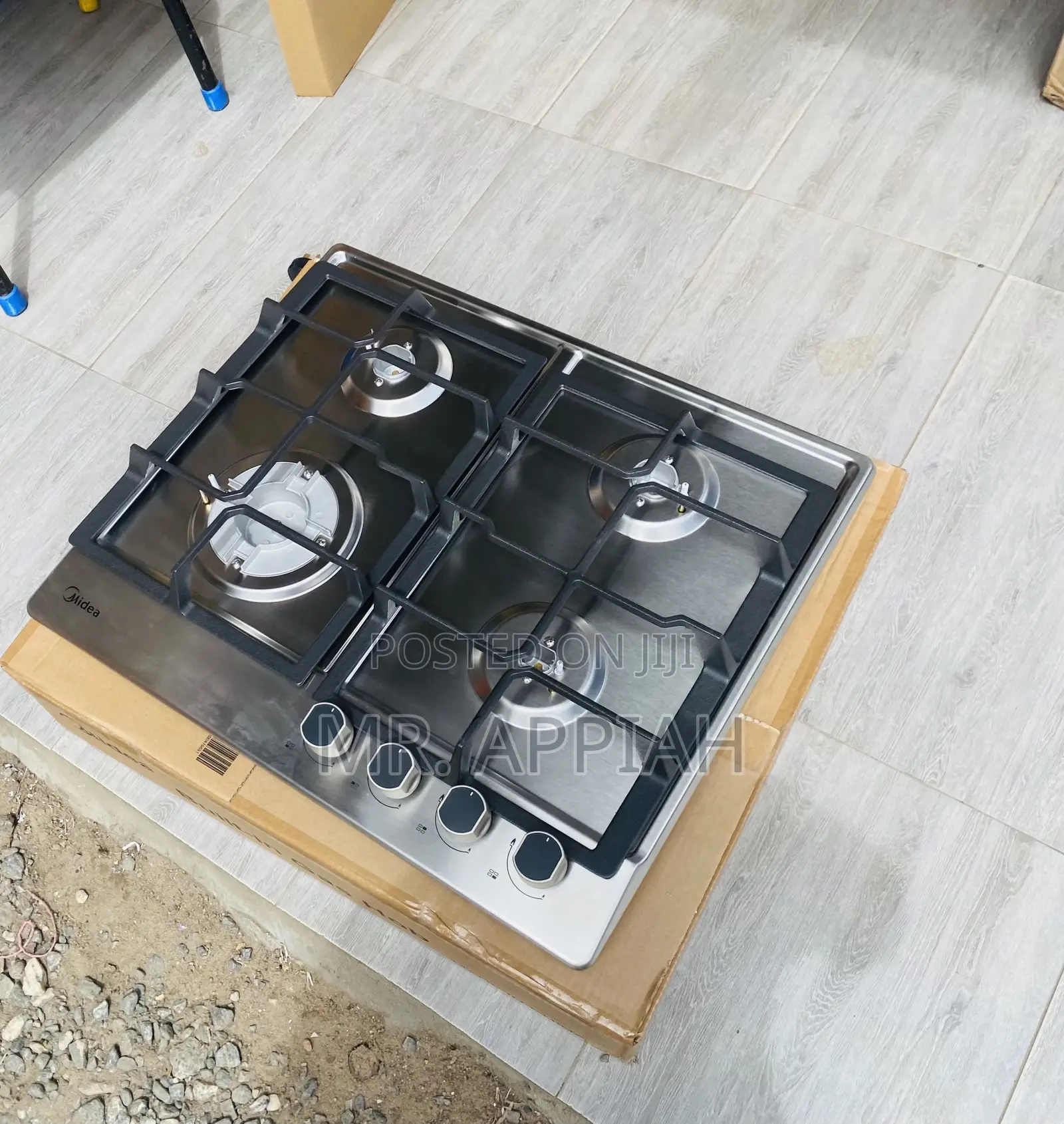 Durable and Affordable Midea Built-in 4 Gas Cooker.