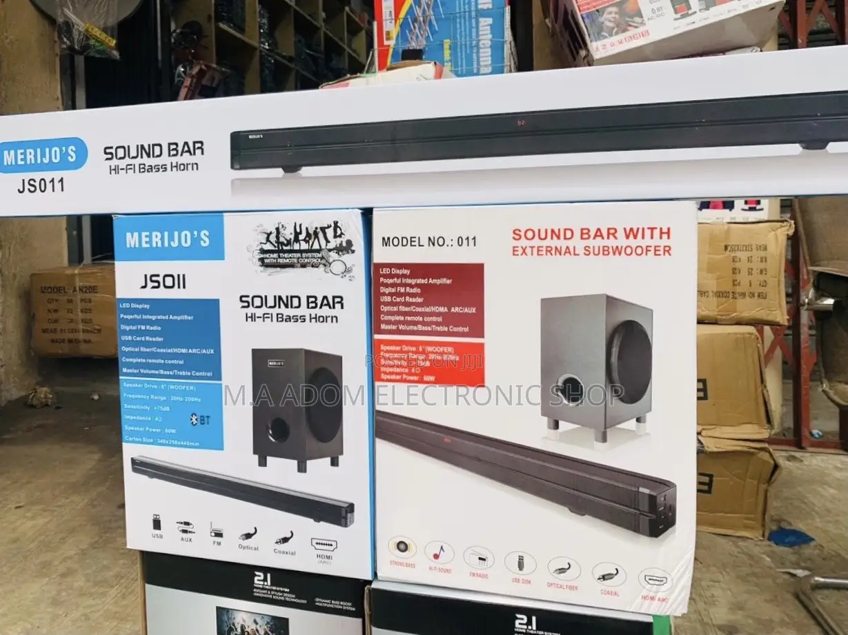Latest,Reliable and Affordable Merijo Bluetooth Sound Bar.
