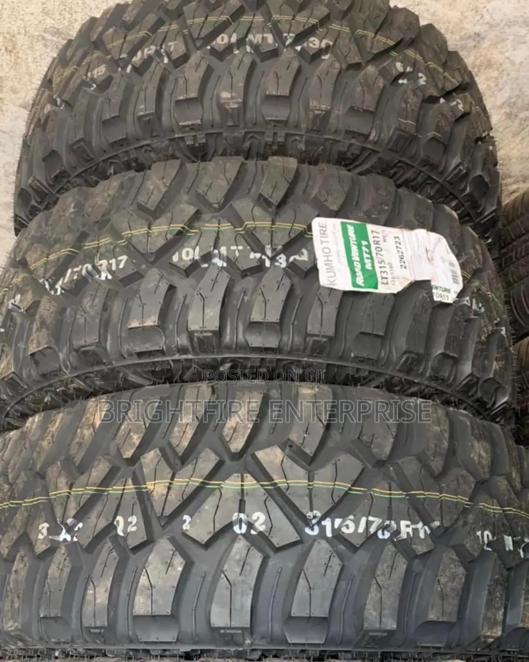 Off-Road Tyres Available