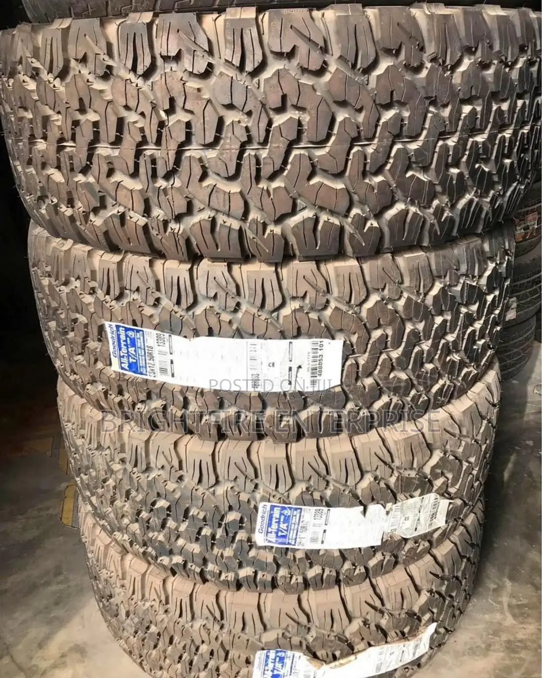 Off-Road Tyres Available