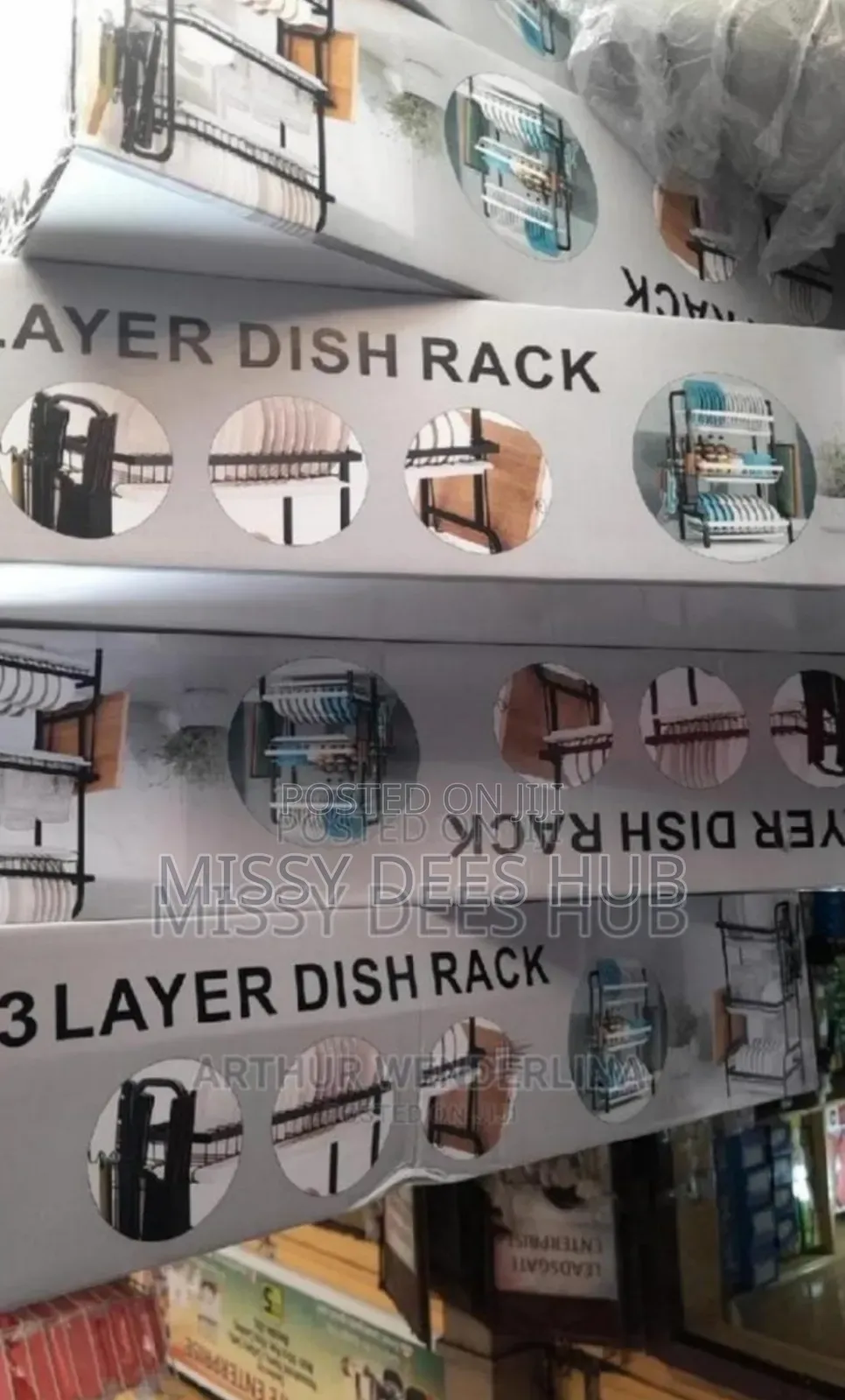 3 Layer Dish Rack