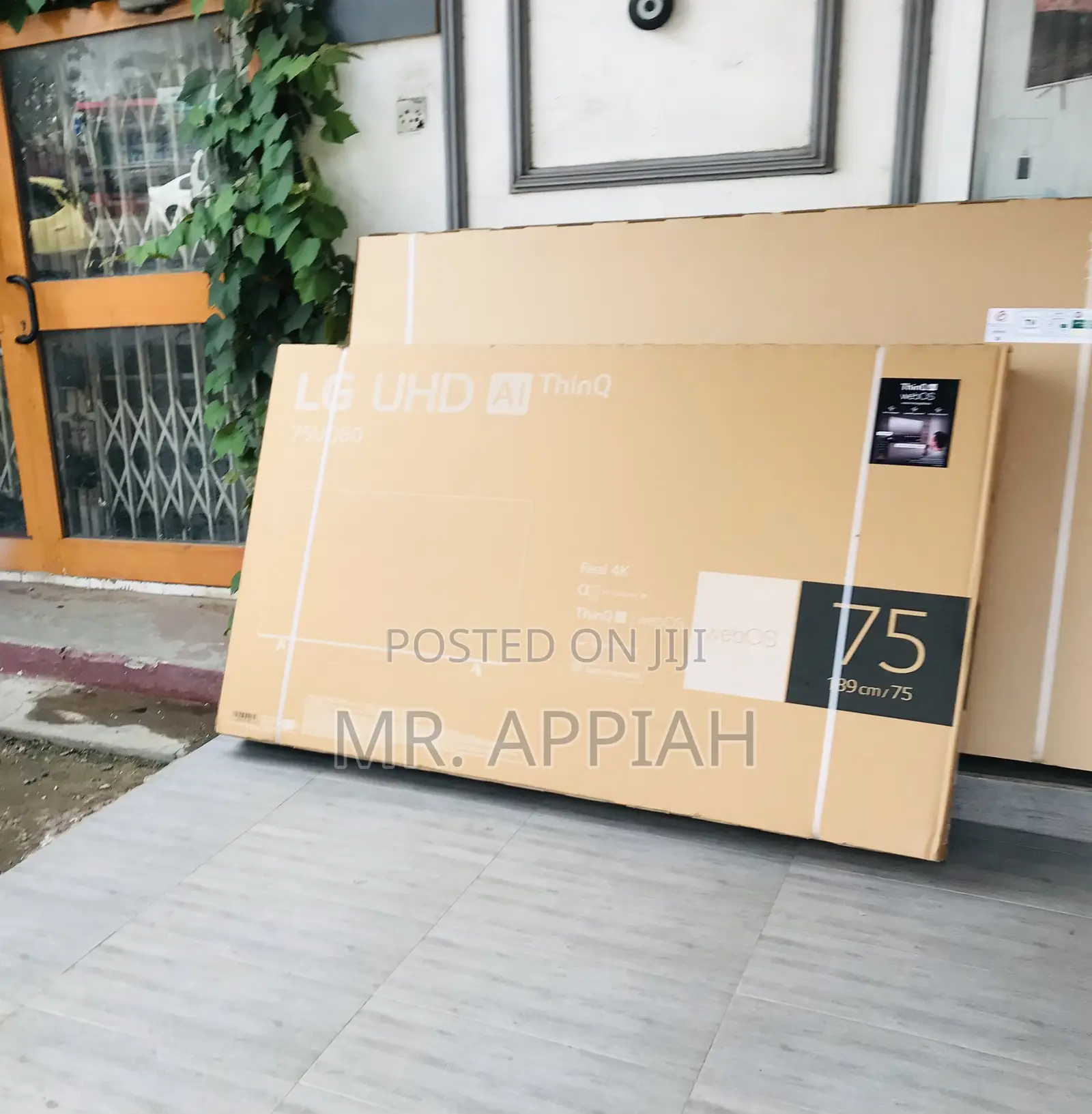 Elegantly Designed Lg 75ur8000 75” Uhd Smart Television.