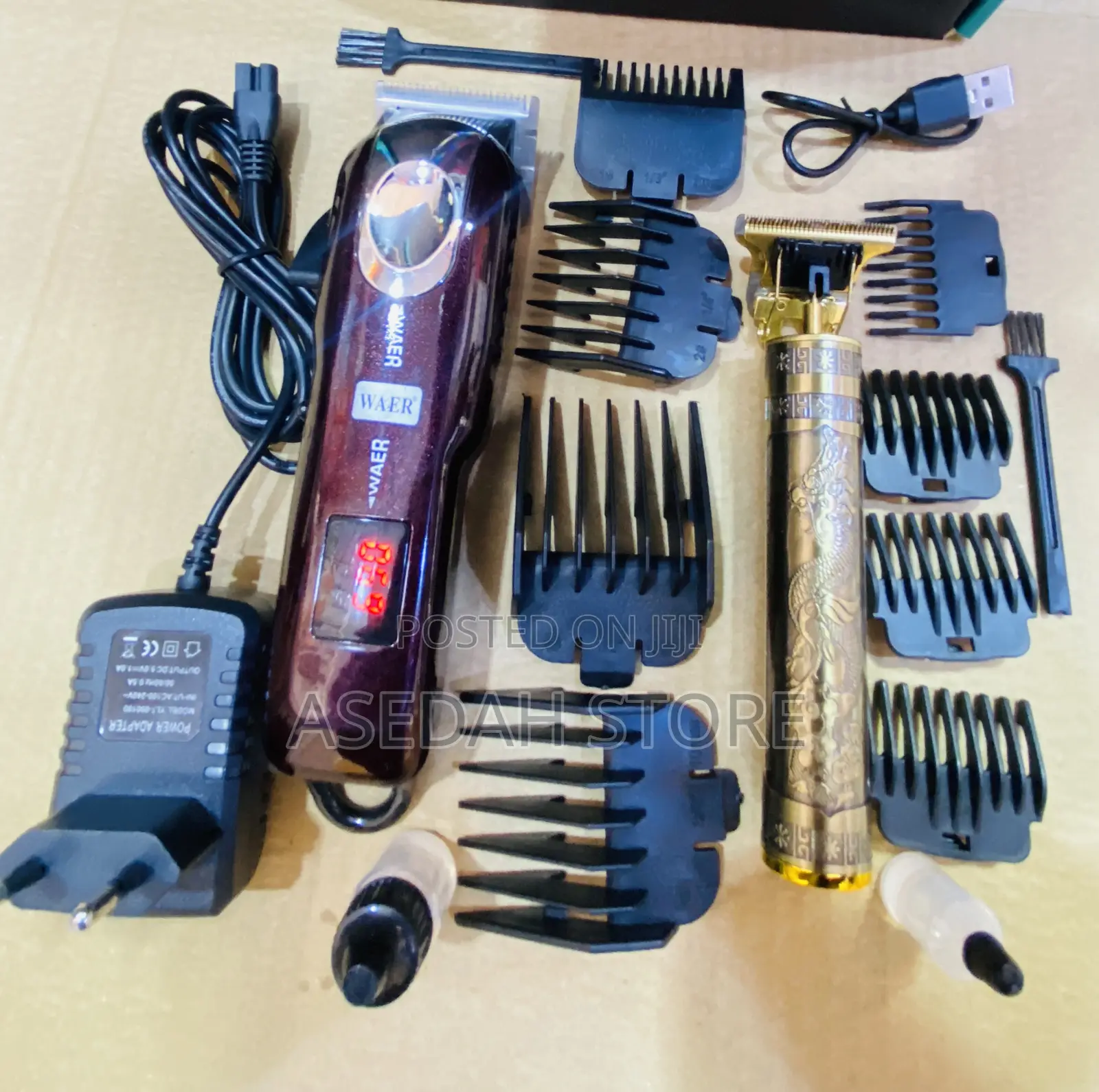 Rechargeable Double Clipper Waer Professional