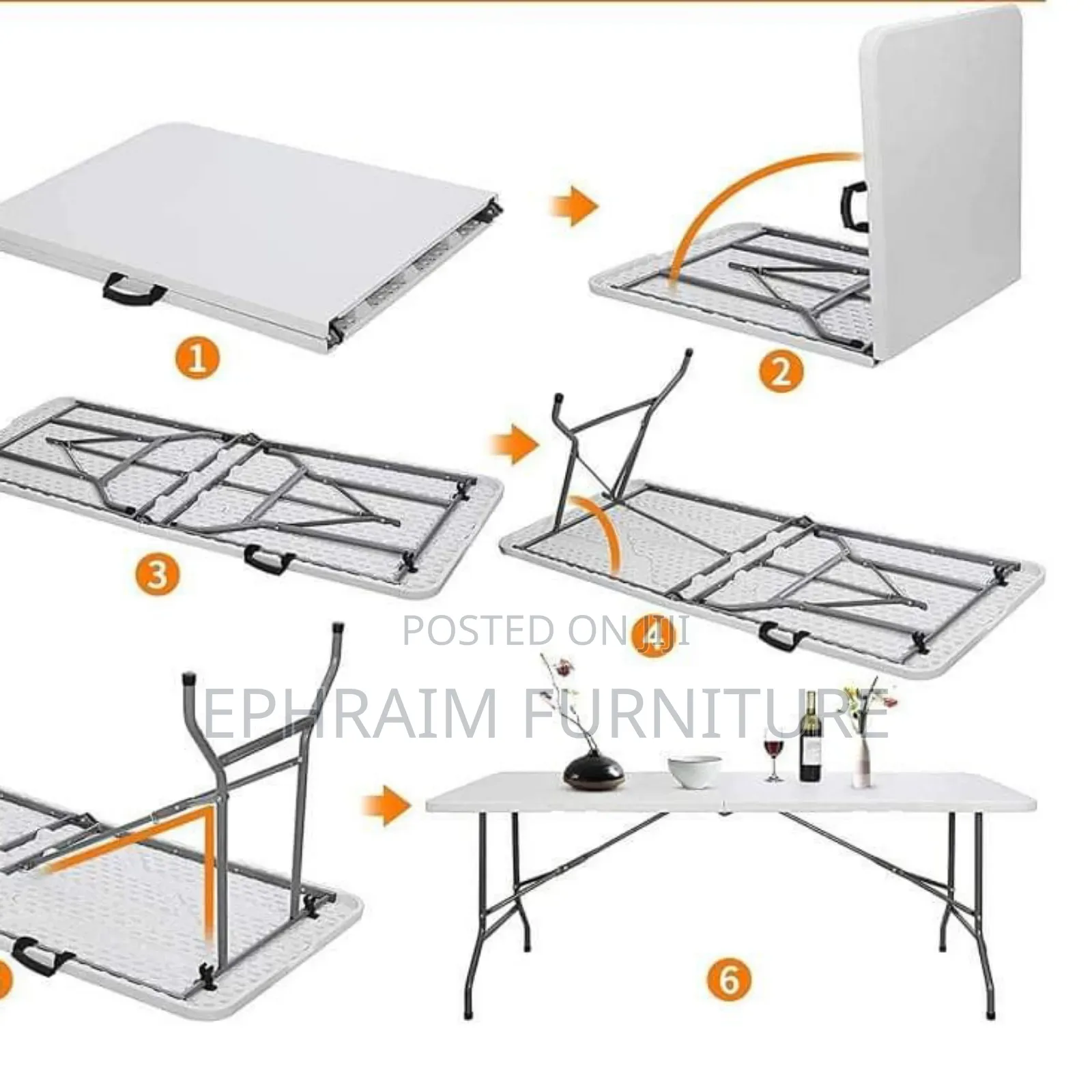Foldable Table 8 Seater