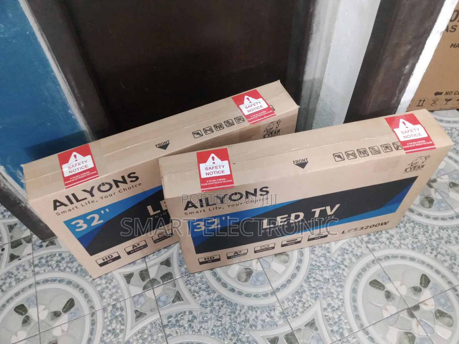 Ailyons 32inches DVB-T2/S2 2024 LED Television Ailyons Tv