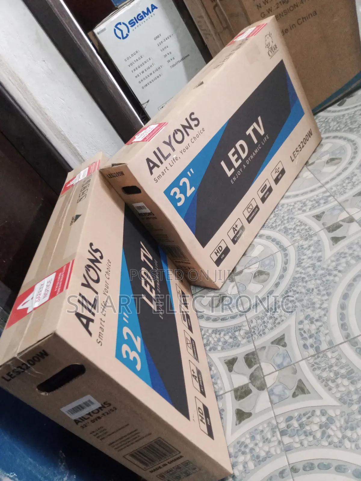 Ailyons Television 32inches LED Brand New Television