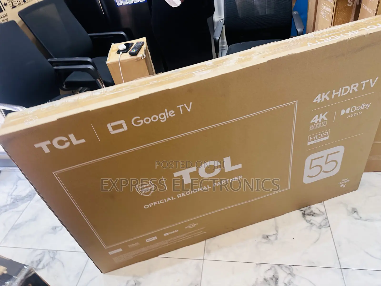 Highly Recommended TCL UHD Smart 55”P645 Television