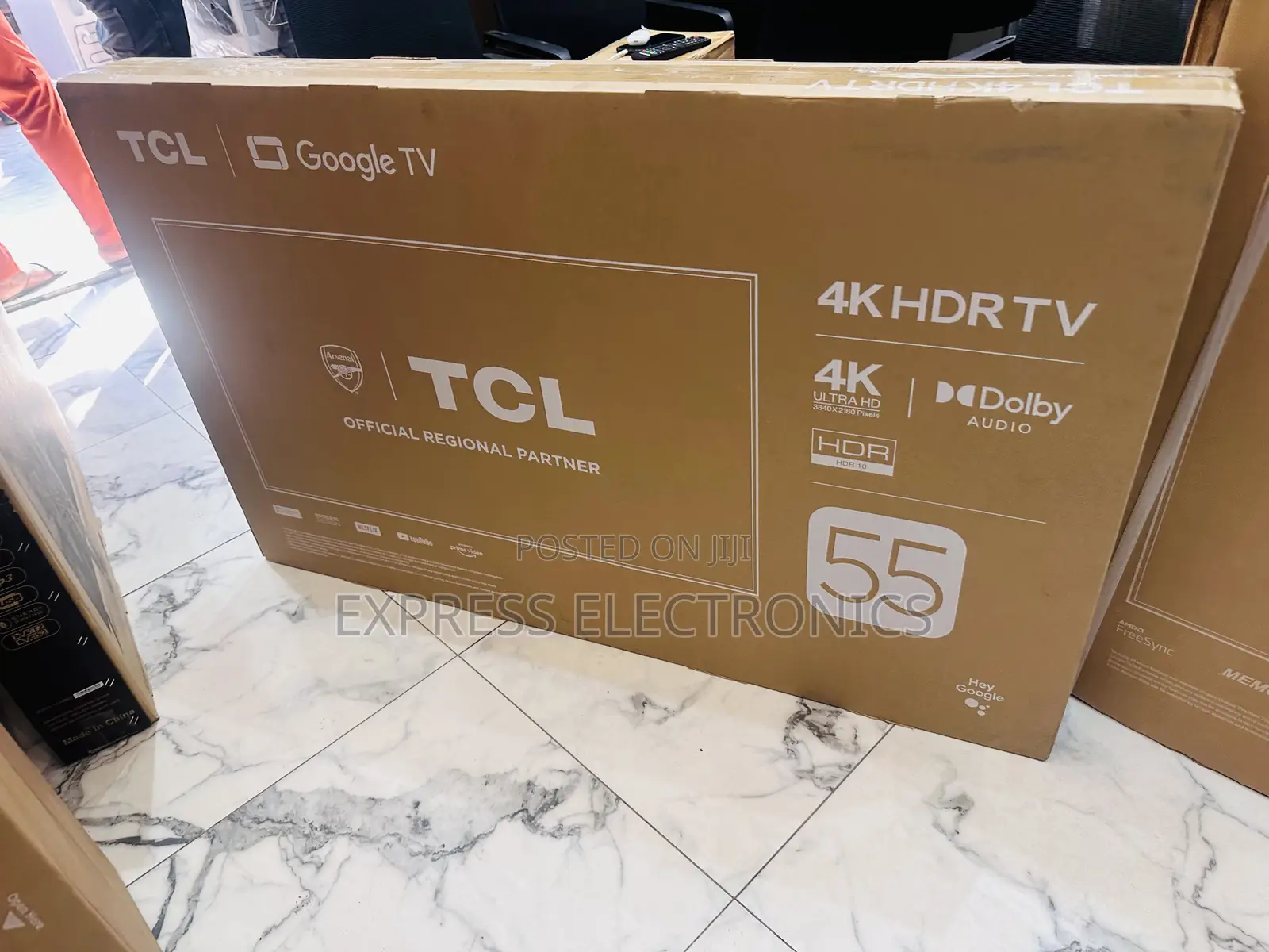 Unique Design Slim UHD Smart 55”P645 TCL