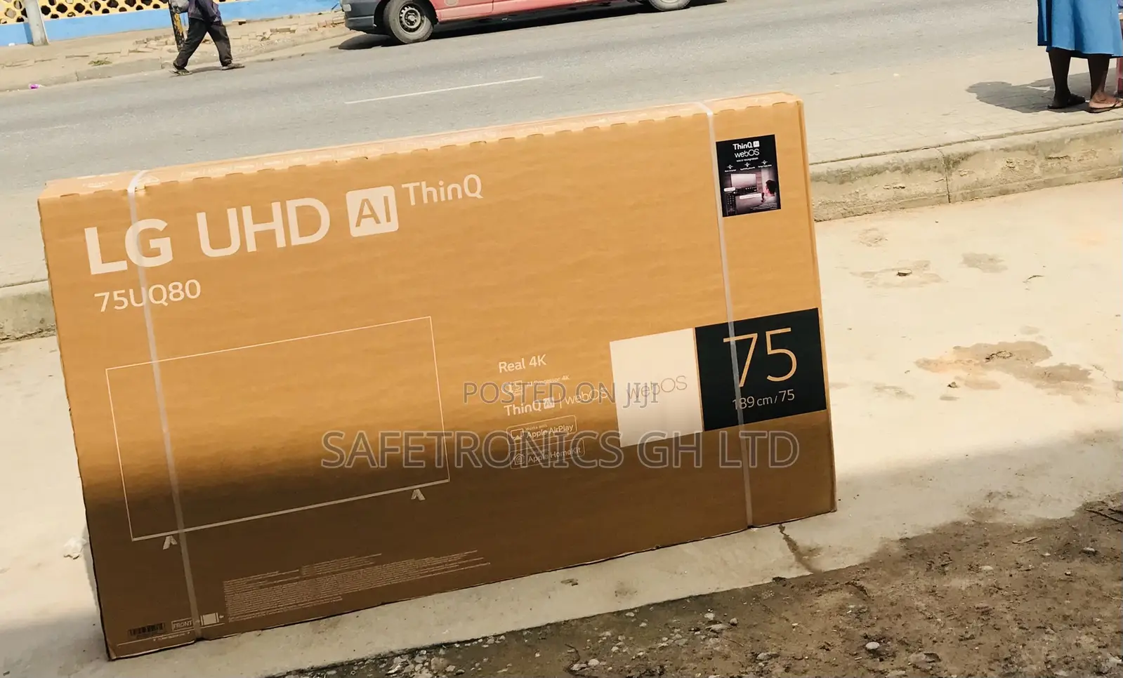 Ur78 Led Smart Lg 75 Inches Glossy Uhd Television