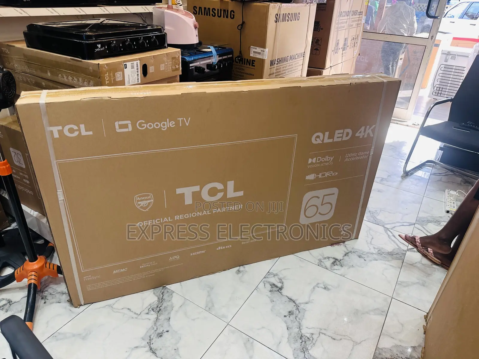 Foreign Standard TCL 65”C645 UHD Smart 