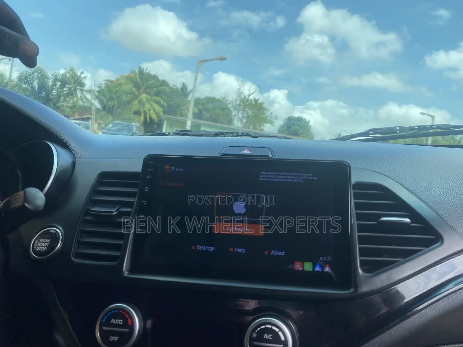 Kia Morning/Picanto 2011-16 Carplay Android Screen